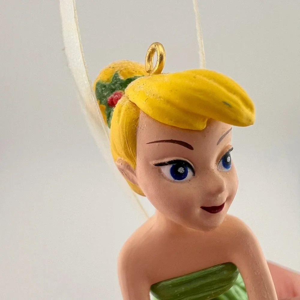 Disney Tinker Bell Mistletoe Christmas Ornament 2014 Fairy Holiday 4